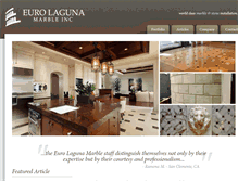 Tablet Screenshot of eurolaguna.com